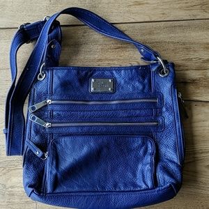 Dark blue crossbody bag